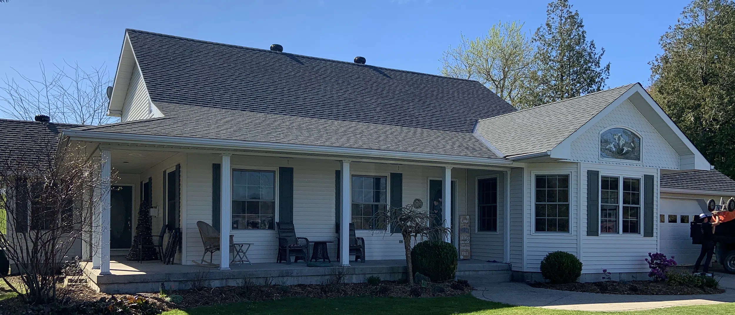 Beautiful home with new roof