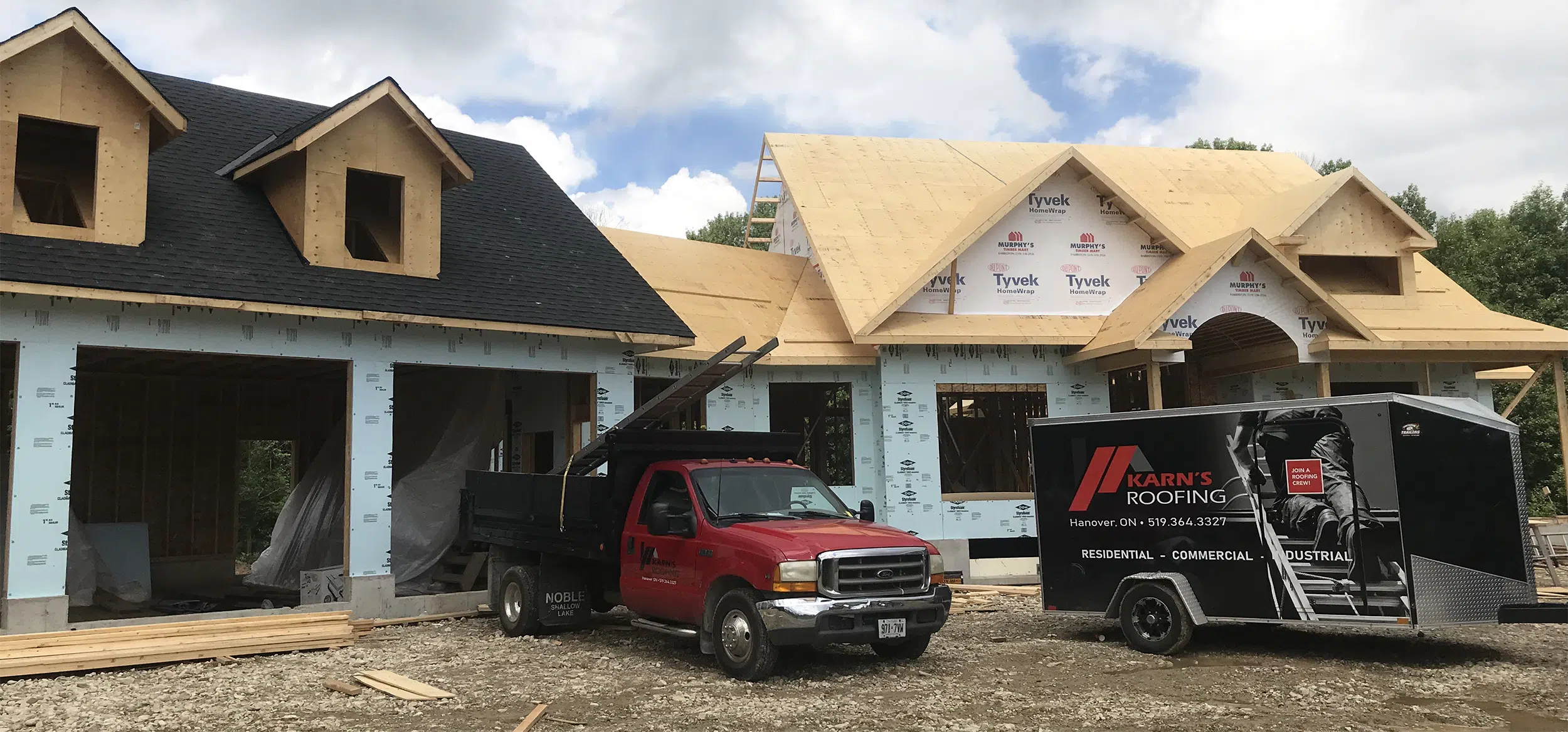 Custom Home Roofing - Karn's Roofing, Hanover ON