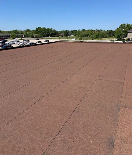 commercial flat roof